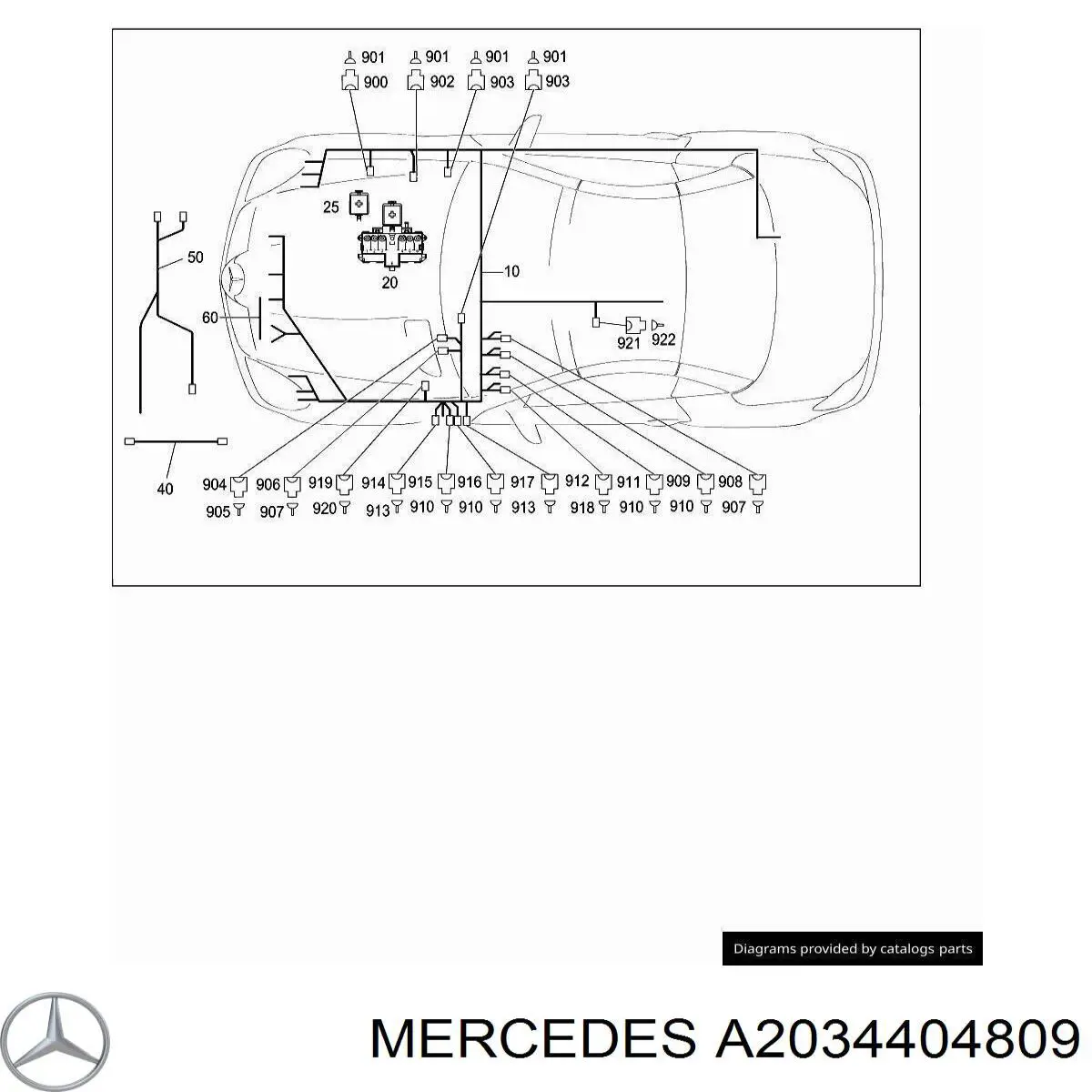 A2034404809 Mercedes 