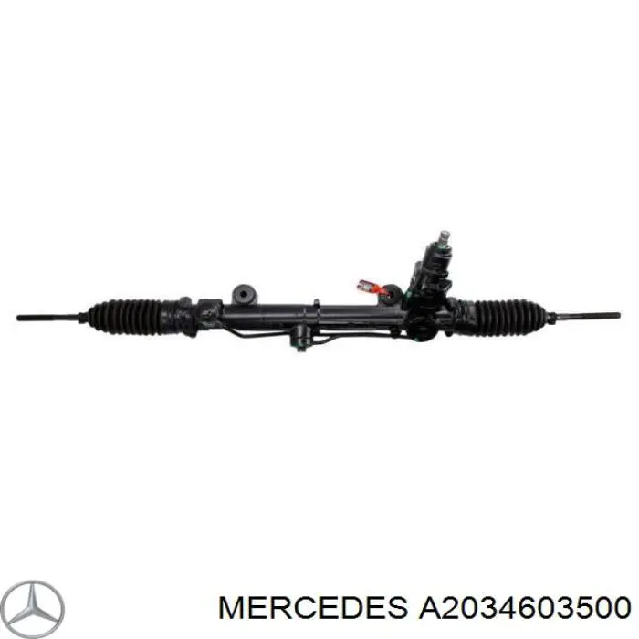 A2034603500 Mercedes cremalheira da direção