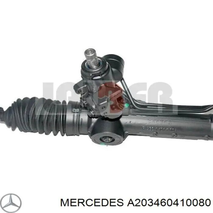 A203460410080 Mercedes cremalheira da direção