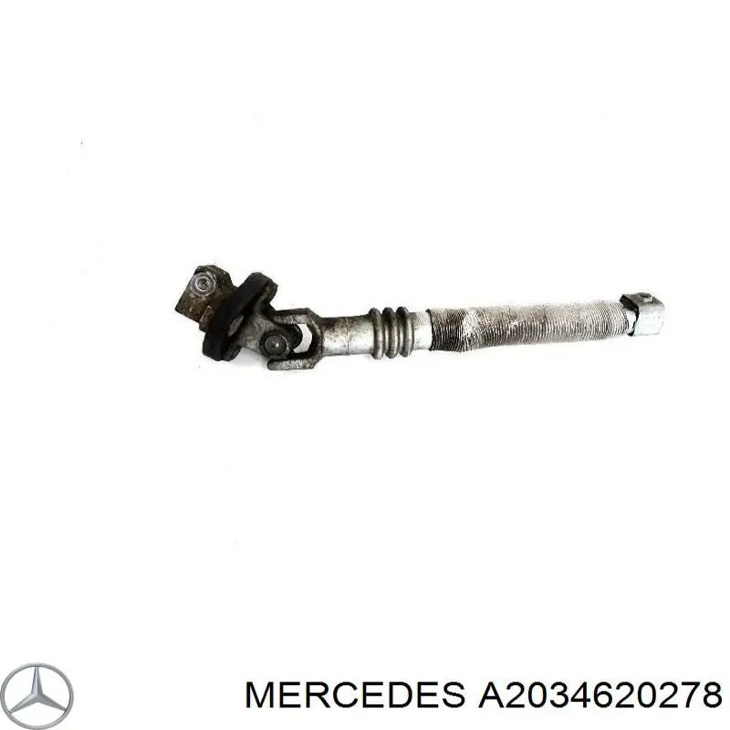 A2034620278 Mercedes junta universal inferior da árvore da coluna de direção