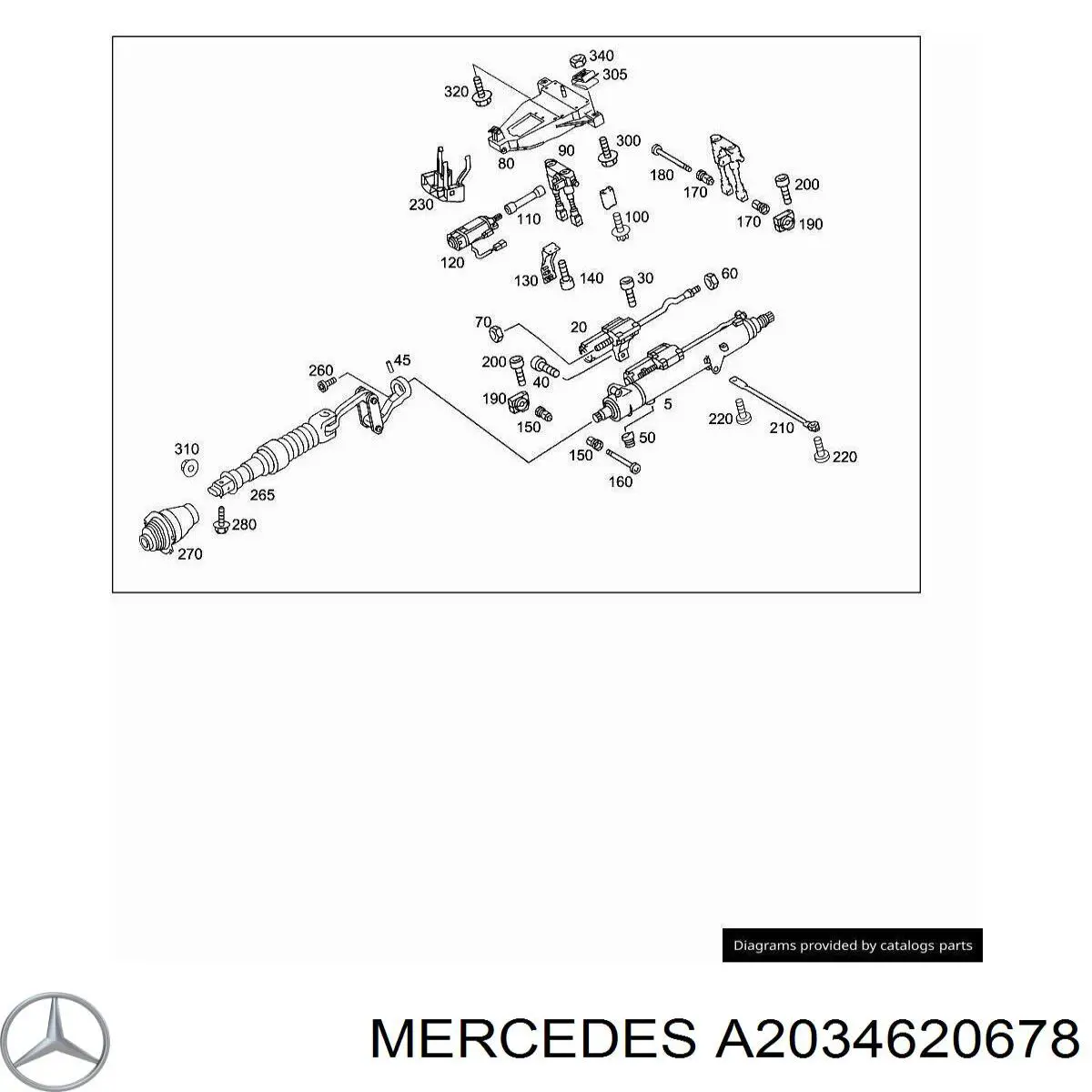  A2034620678 Mercedes