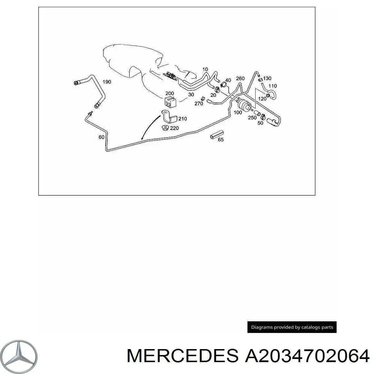  2034702064 Mercedes