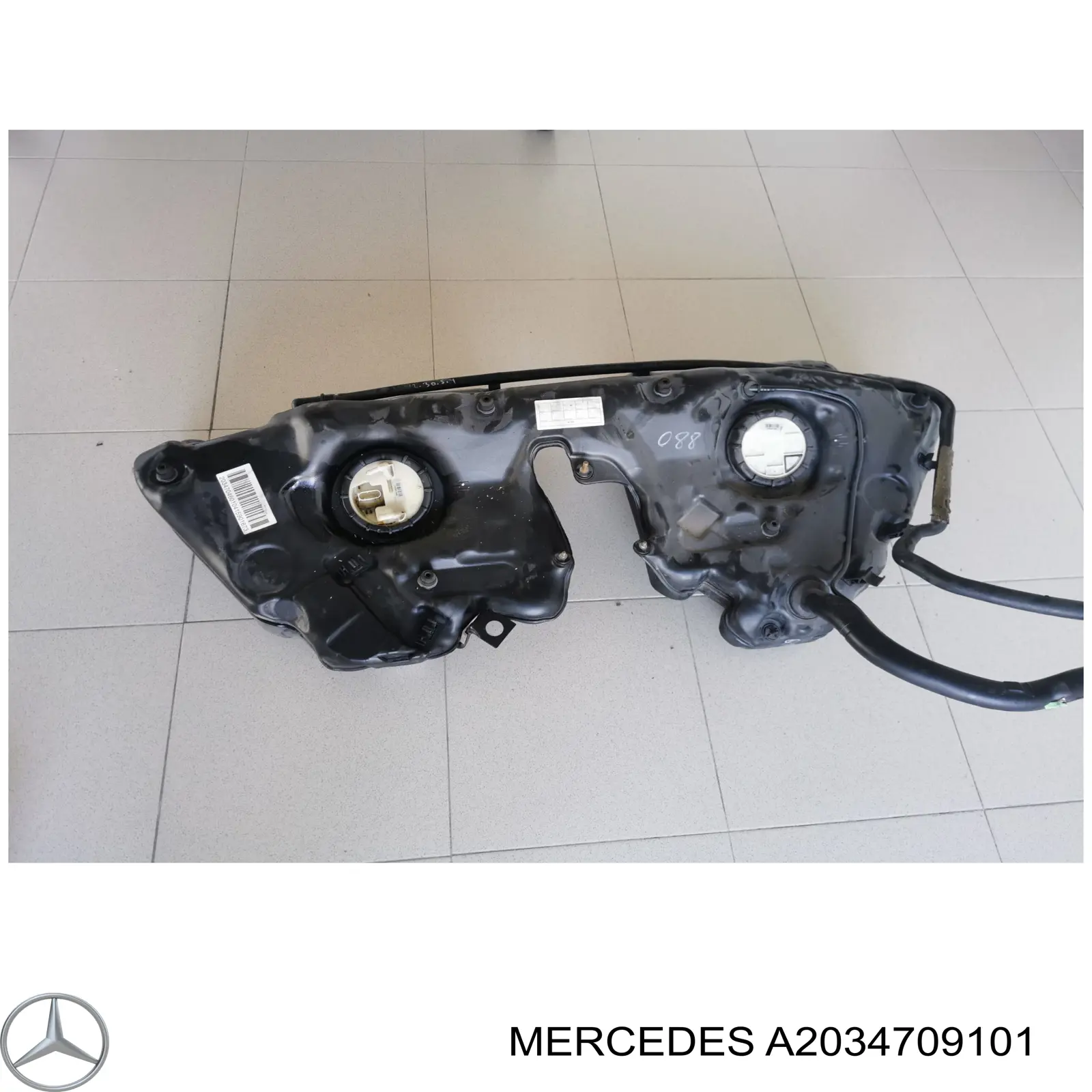 Tanque de combustível para Mercedes C (S203)