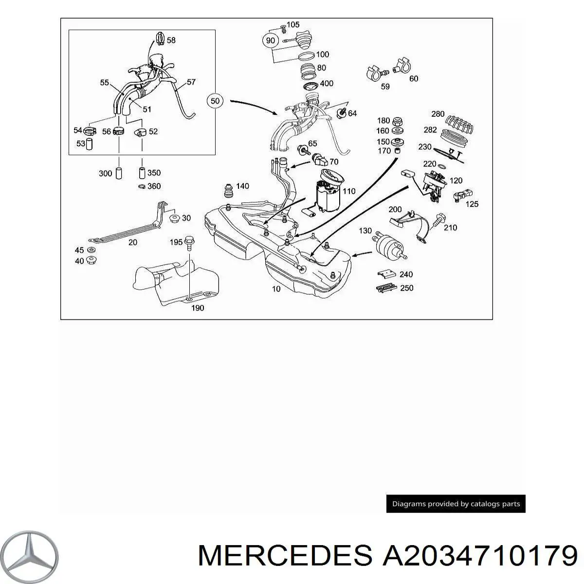 A2034710179 Mercedes