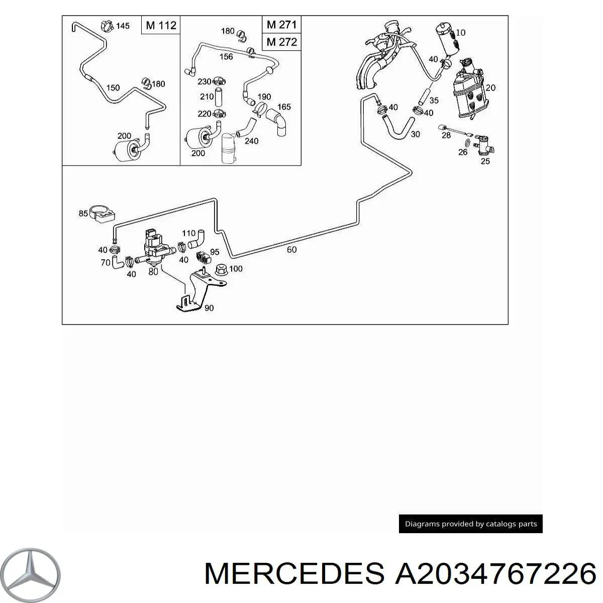 A2034767226 Mercedes 