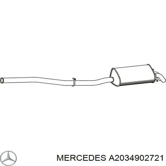 A2034902721 Mercedes