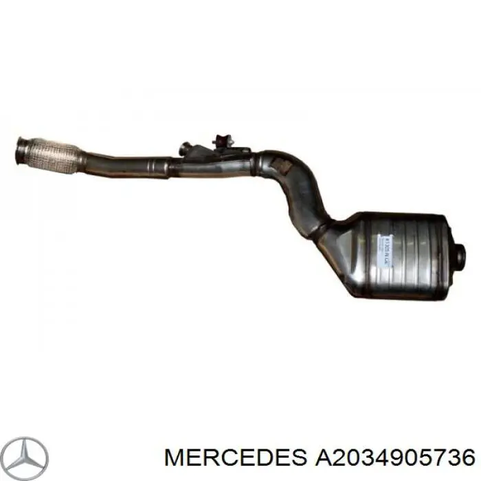 Катализатор A2034905736 Mercedes