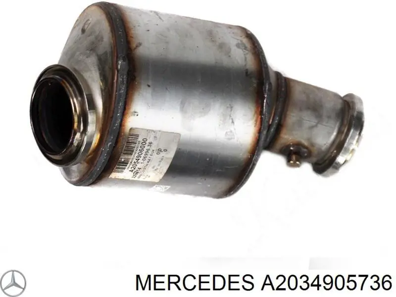 Каталитический нейтрализатор отработавших газов Mercedes A2034905736 цена, от 50.68 USD