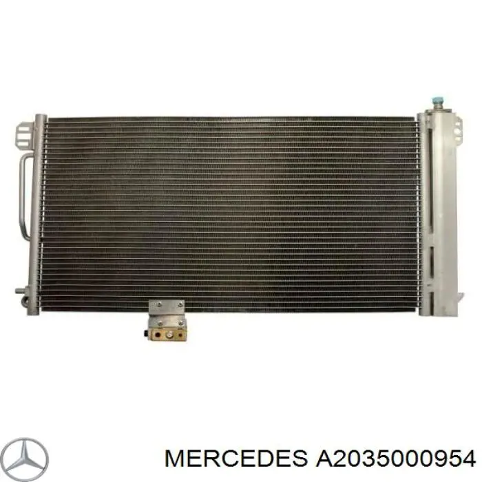 A2035000954 Mercedes радиатор кондиционера