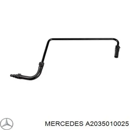 Шланг расширительного бачка верхний 2035010025 Mercedes