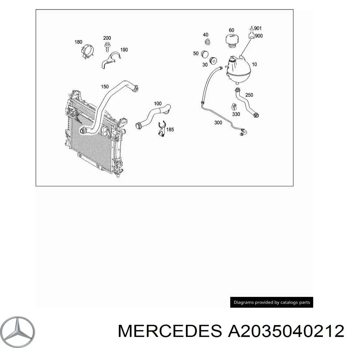 Купить A2035040212 Mercedes 
