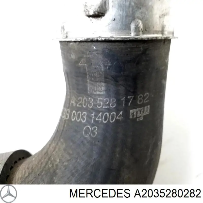 Шланг/патрубок интеркуллера Mercedes A2035280282 цена, от 25.34 USD
