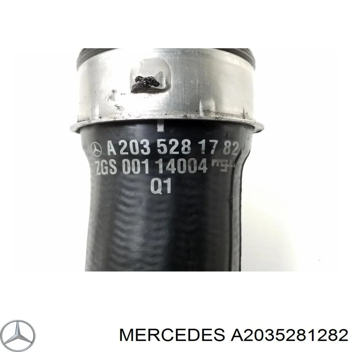 Шланг интеркуллера Mercedes A2035281282
