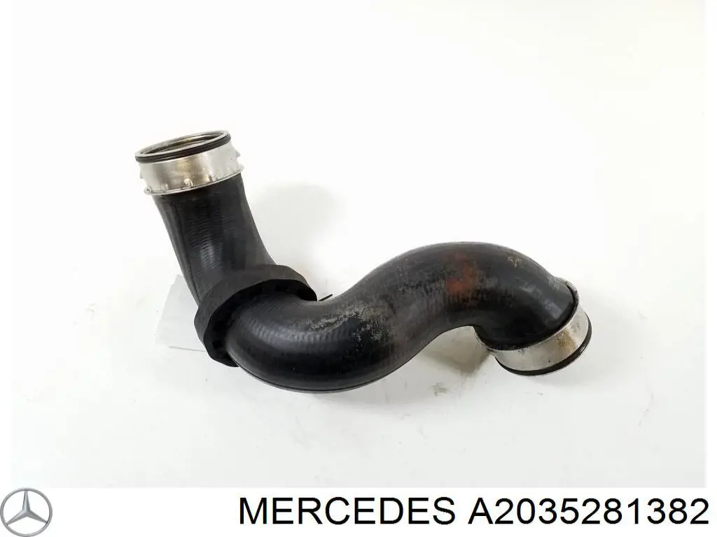 A2035281382 Mercedes mangueira (cano derivado direita de intercooler)