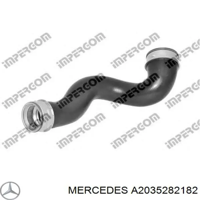 Шланг интеркуллера Mercedes A2035282182