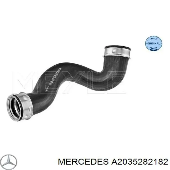 Шланг/патрубок интеркуллера Mercedes A2035282182 цена, от 19.45 USD