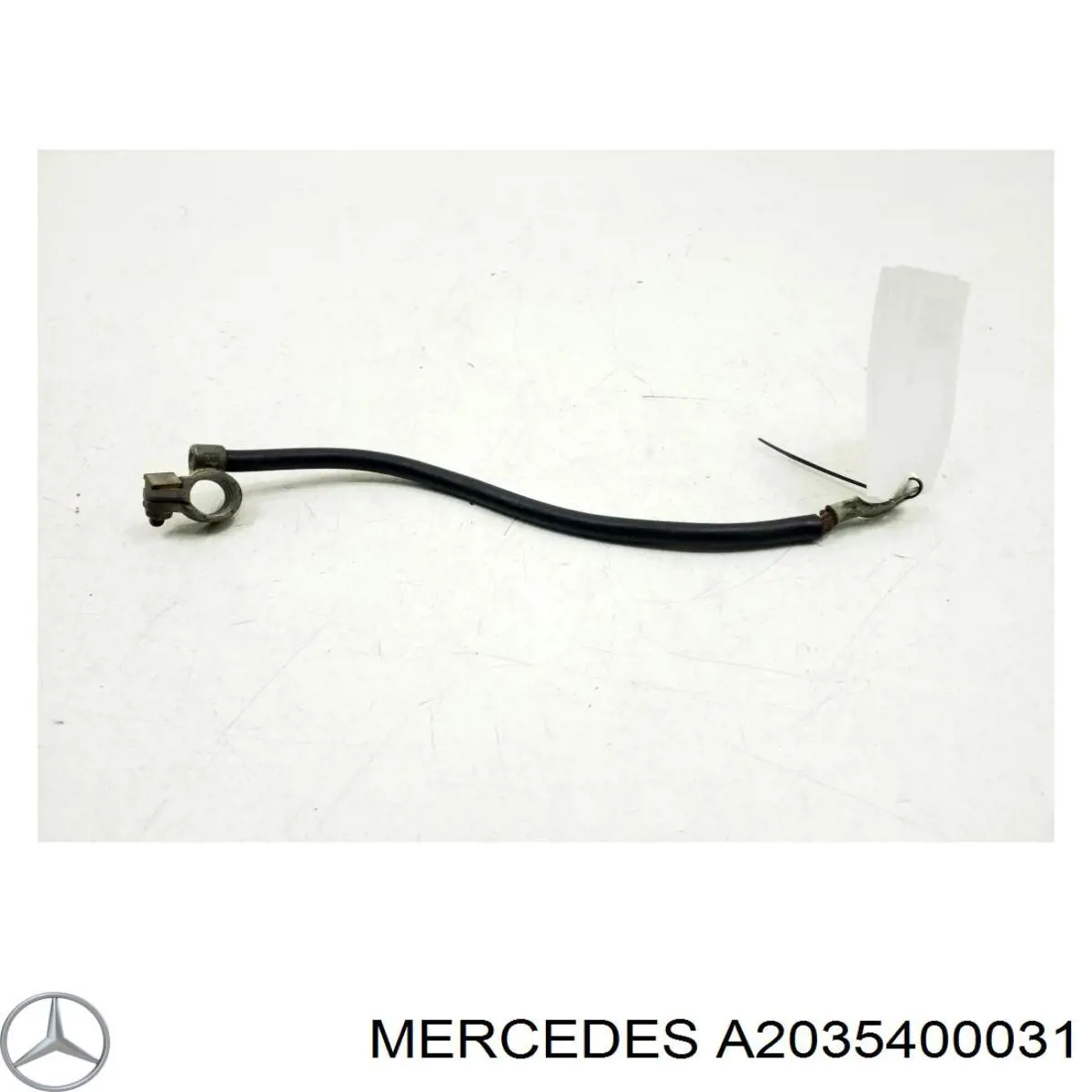 A2035400031 Mercedes cabo de terra de bateria recarregável (pilha)