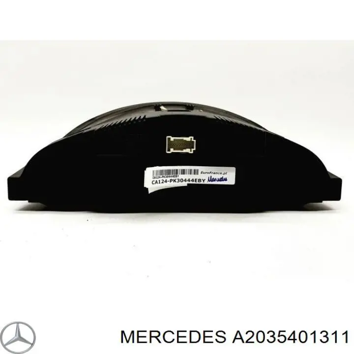 2035401848 Mercedes приборная доска (щиток приборов)