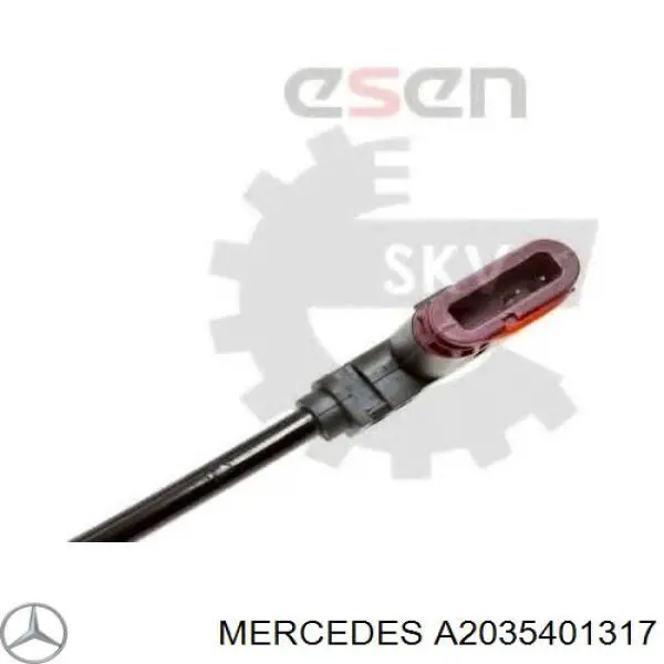 A2035401317 Mercedes sensor abs traseiro esquerdo