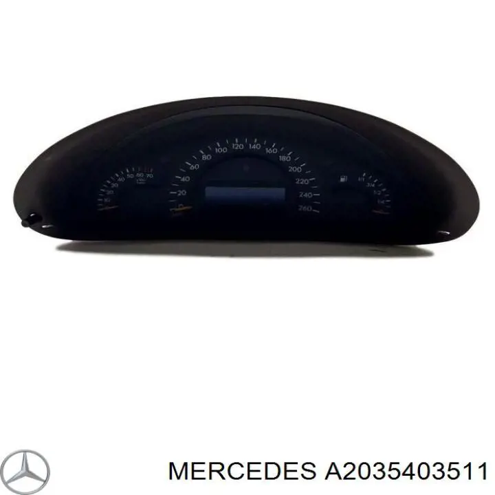 Панель приборов A2035403511 Mercedes