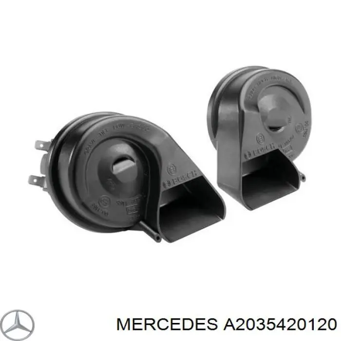 Автомобильный клаксон Mercedes A2035420120 цена, от 10.14 USD