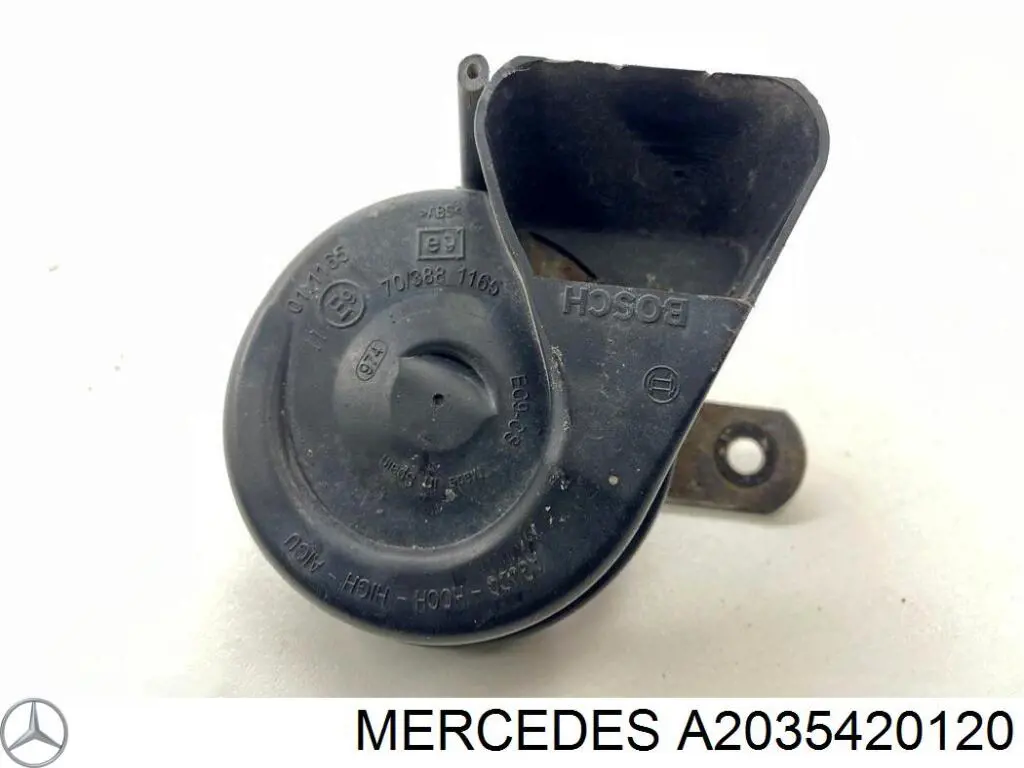 Купить A2035420120 Mercedes Сигнал звуковой (клаксон)