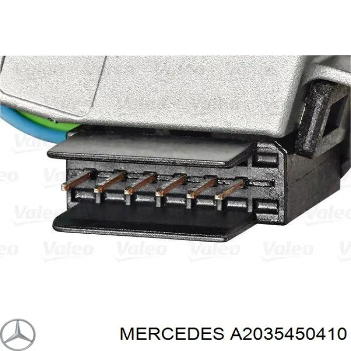 Подрулевой переключатель левый Mercedes A2035450410