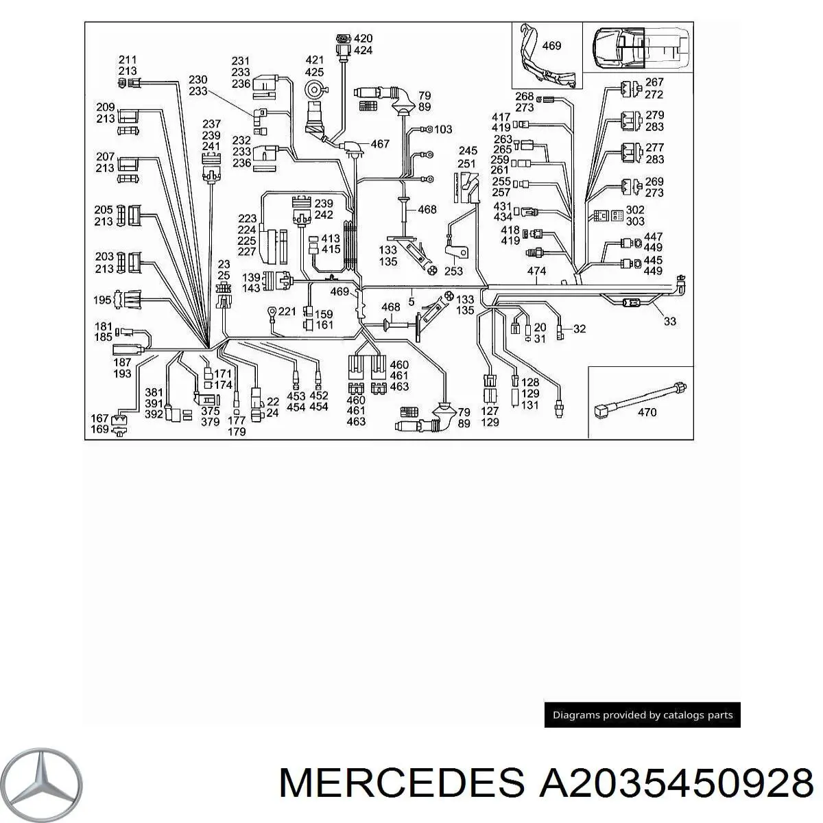  A2035450928 Mercedes