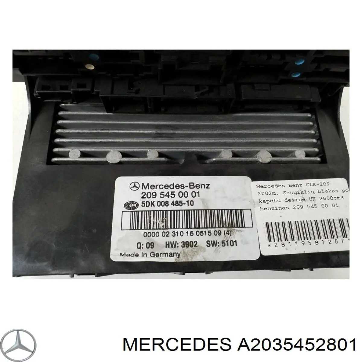 Купить A2035452801 Mercedes Блок управления сигналами SAM