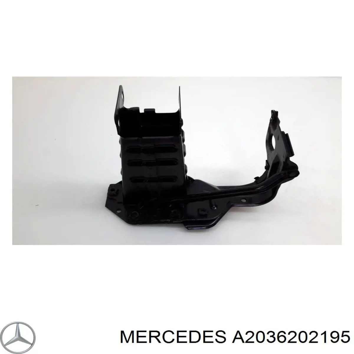 A2036202195 Mercedes consola de reforçador do pára-choque dianteiro