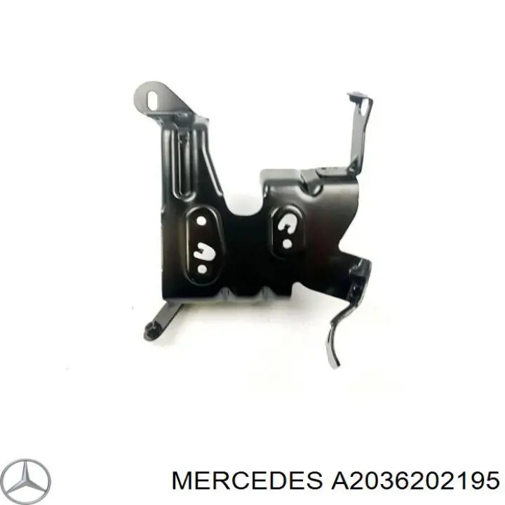 Кронштейн усилителя переднего бампера Mercedes A2036202195 цена, от 21.54 USD