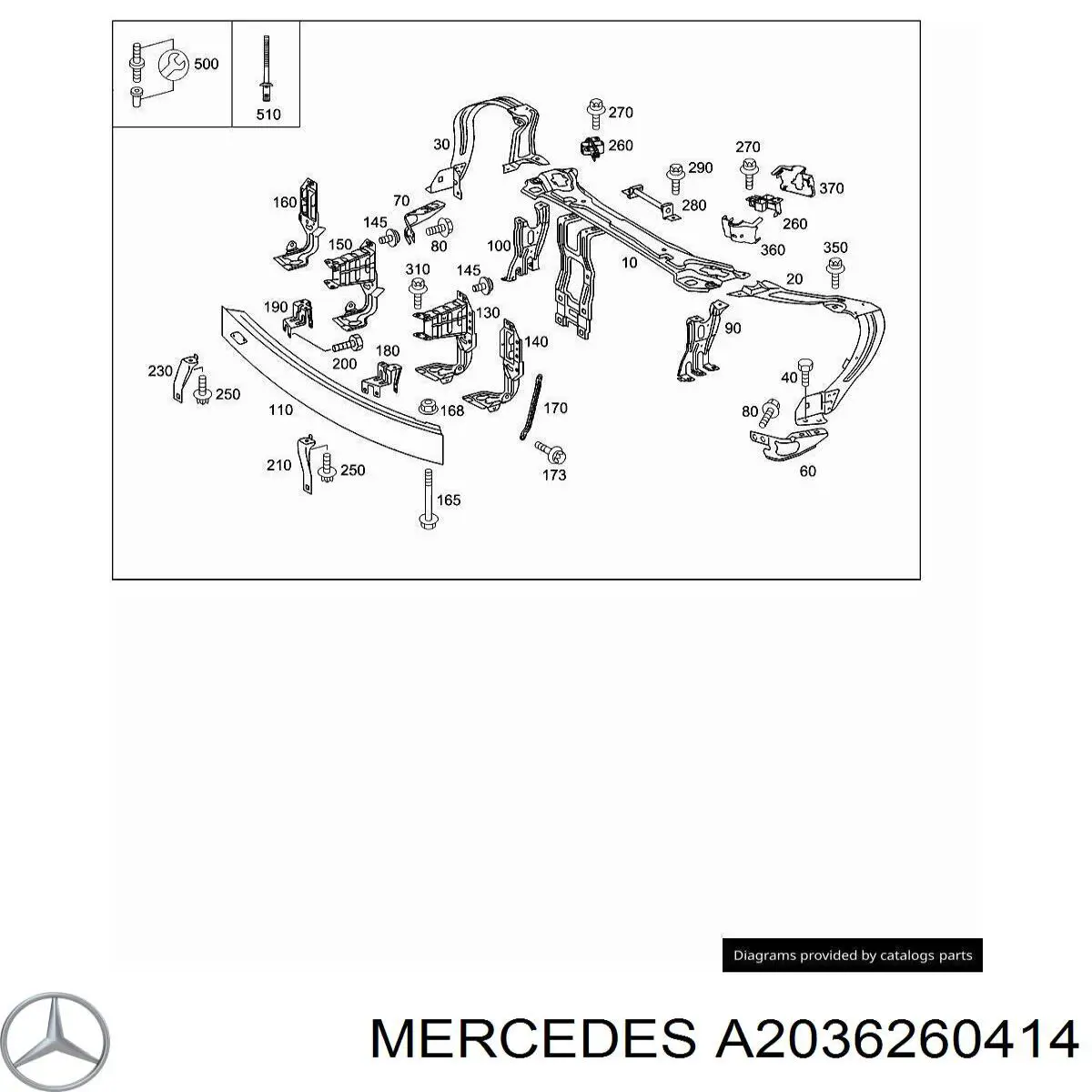  A2036260414 Mercedes