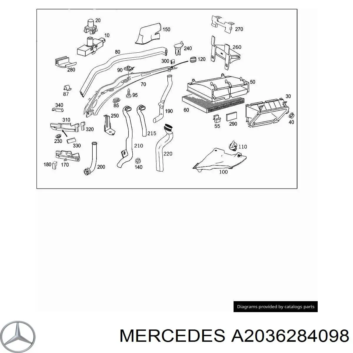  A2036284098 Mercedes