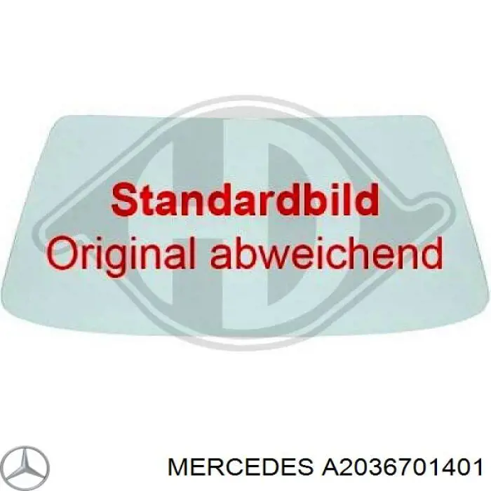 Стекло лобовое Mercedes 2036701401 цена, от  USD