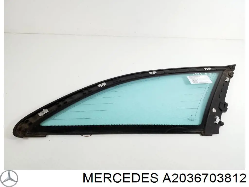 Стекло кузова/багажного отсека, правое на Mercedes C (S203)
