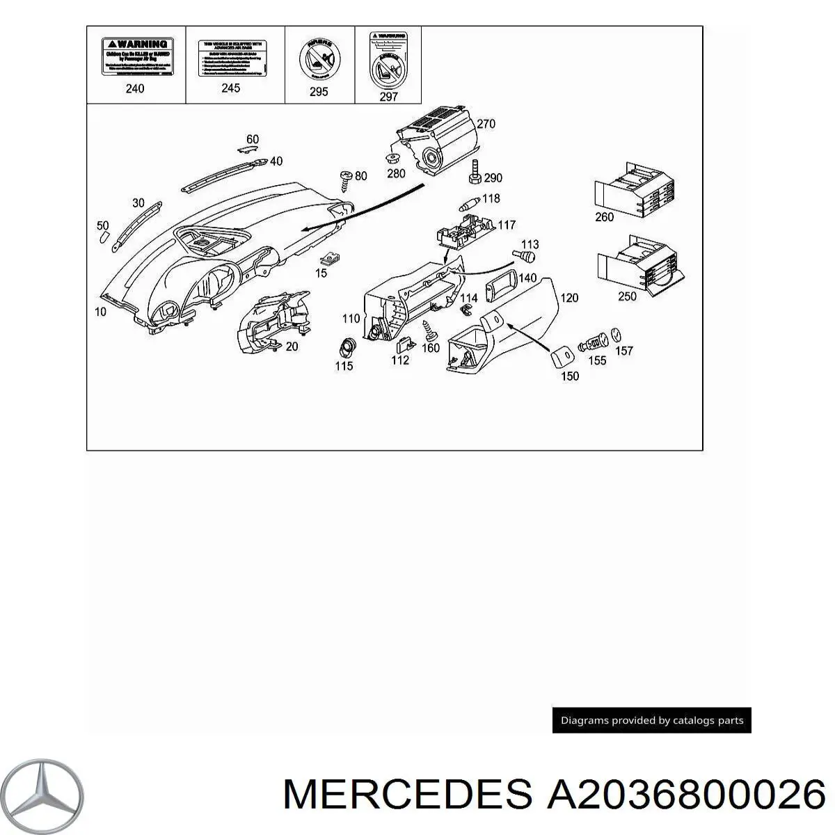 2036800026 Mercedes 