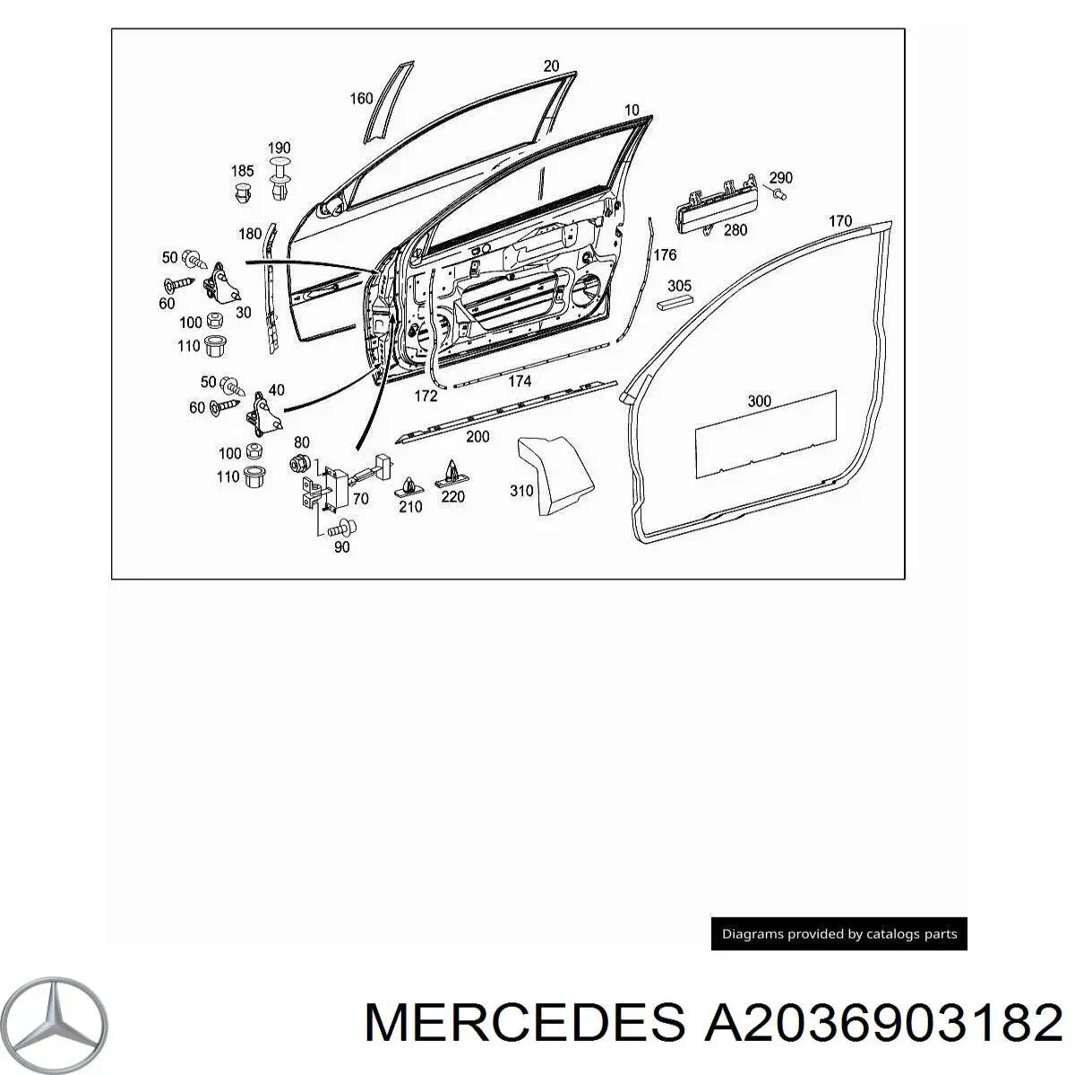 A2036900982 Mercedes 