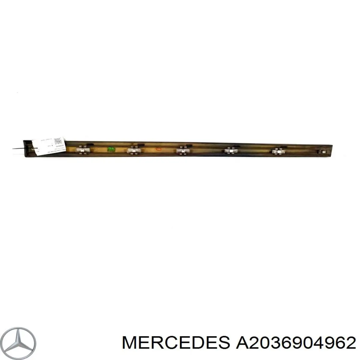 Молдинг двери передней левой Mercedes A2036904962 цена, от 11.29 USD