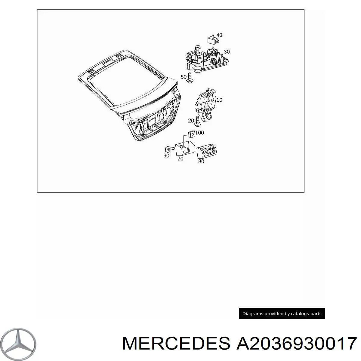  A2036930017 Mercedes