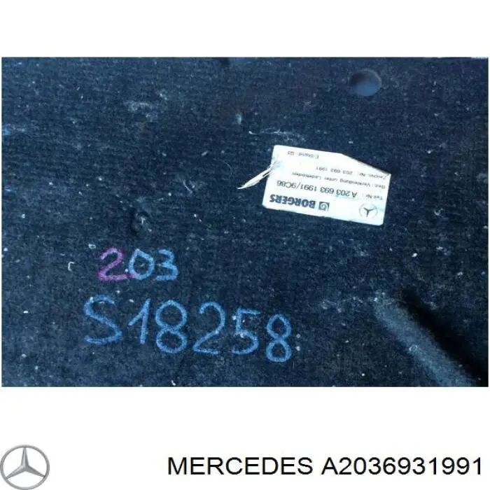 A2036931991 Mercedes 