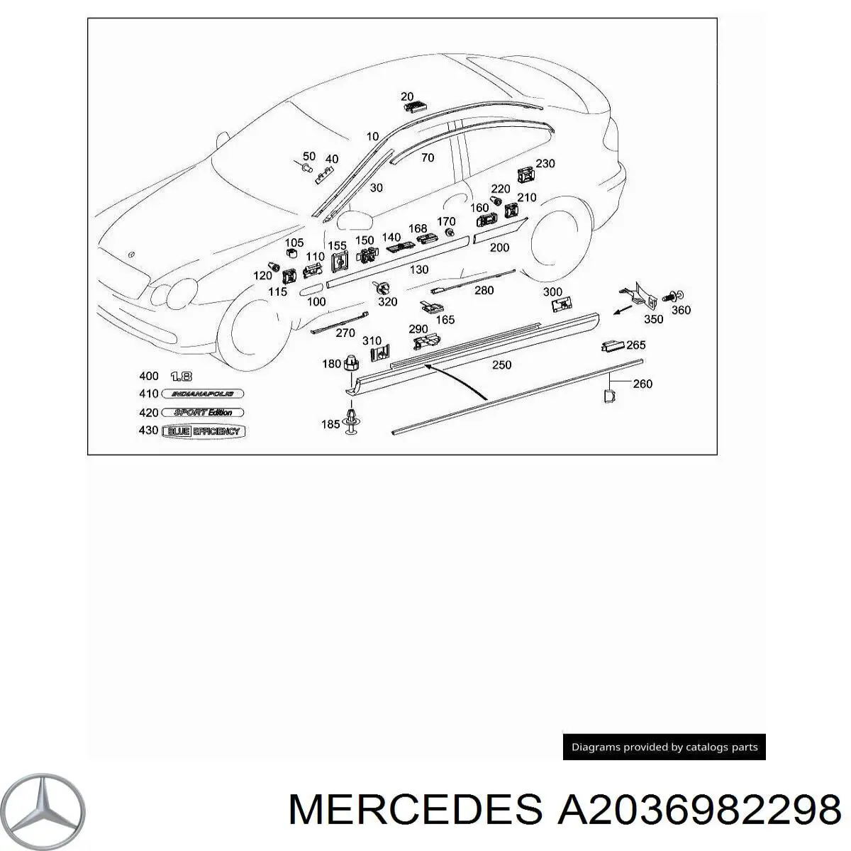 2036982298 Mercedes 