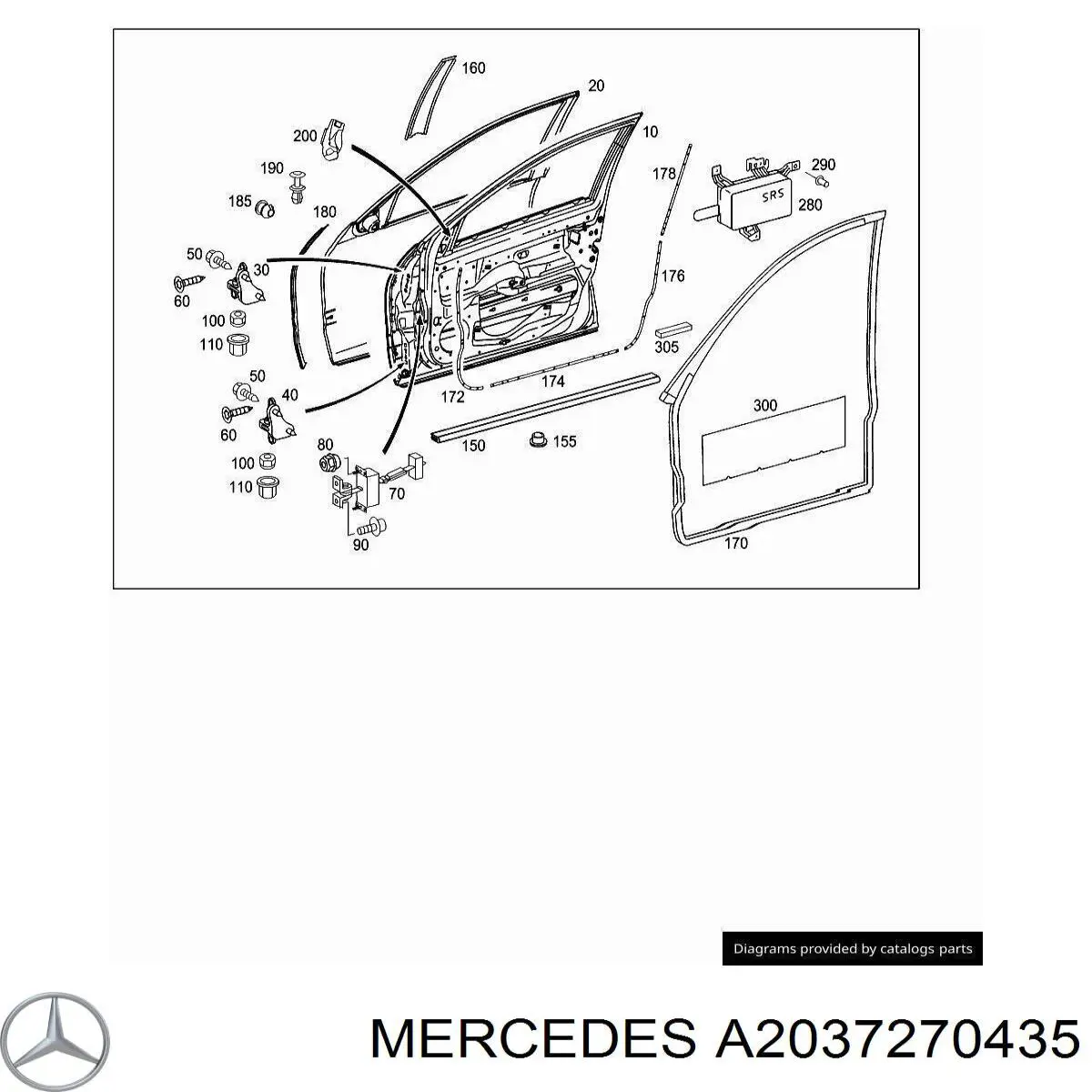A2037270435 Mercedes 