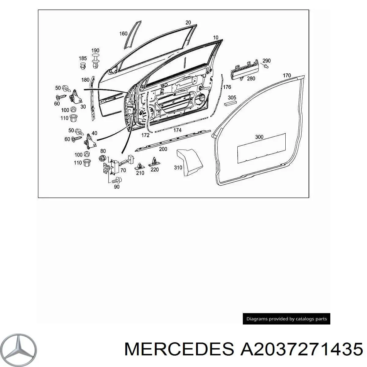 A2037271435 Mercedes 