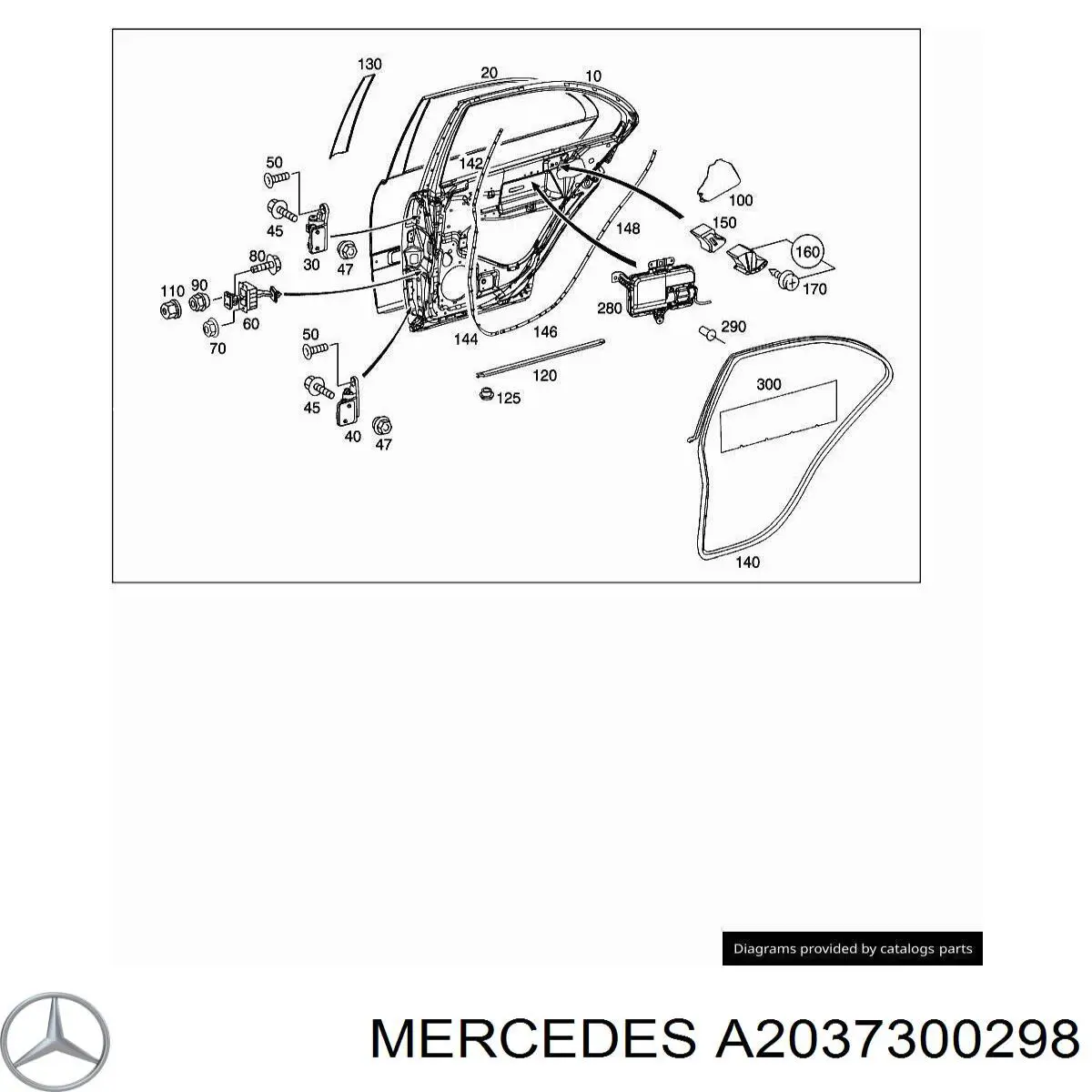  A2037300298 Mercedes