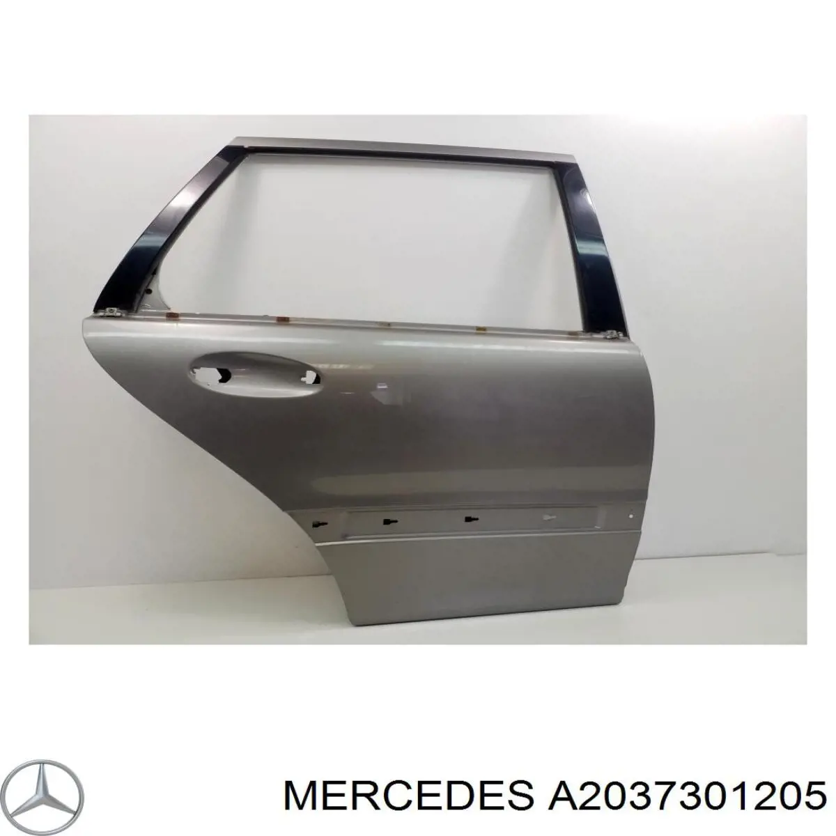 Porta traseira direita para Mercedes C (S203)