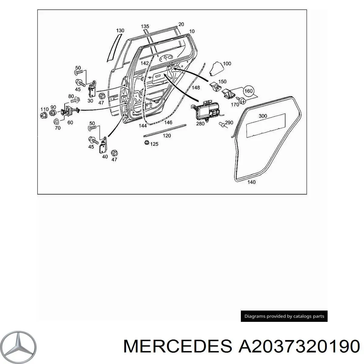  A2037320190 Mercedes