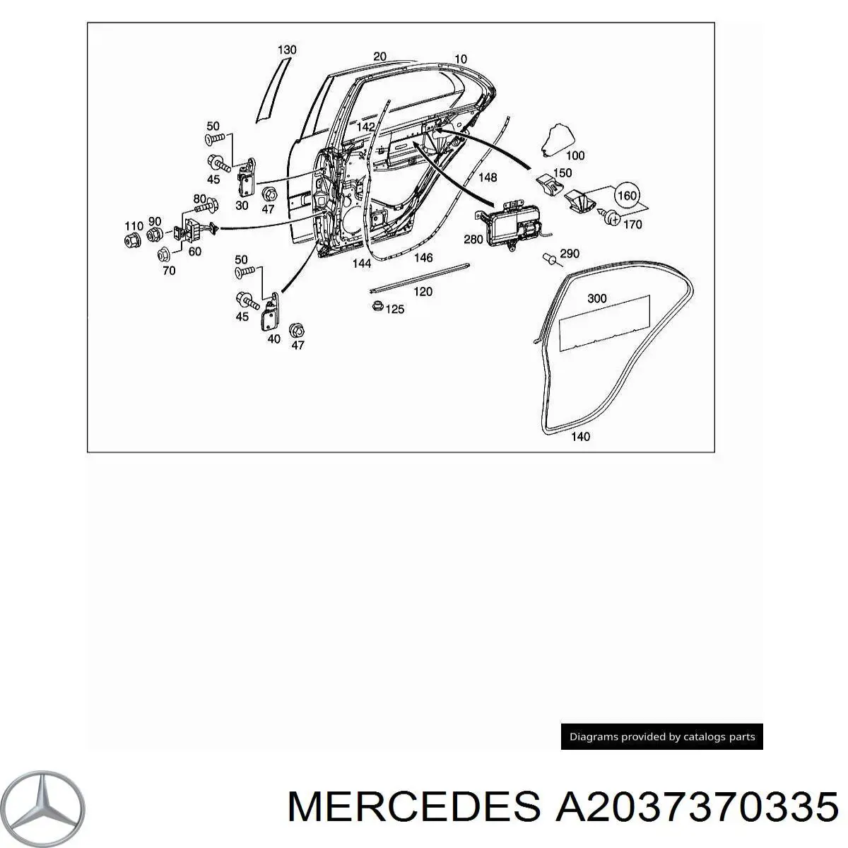 A2037370335 Mercedes 