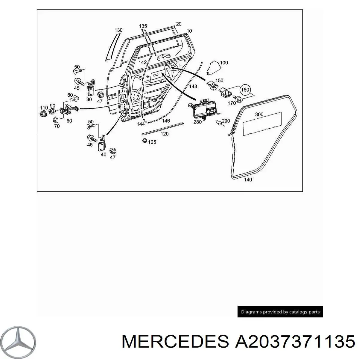 A2037371135 Mercedes 