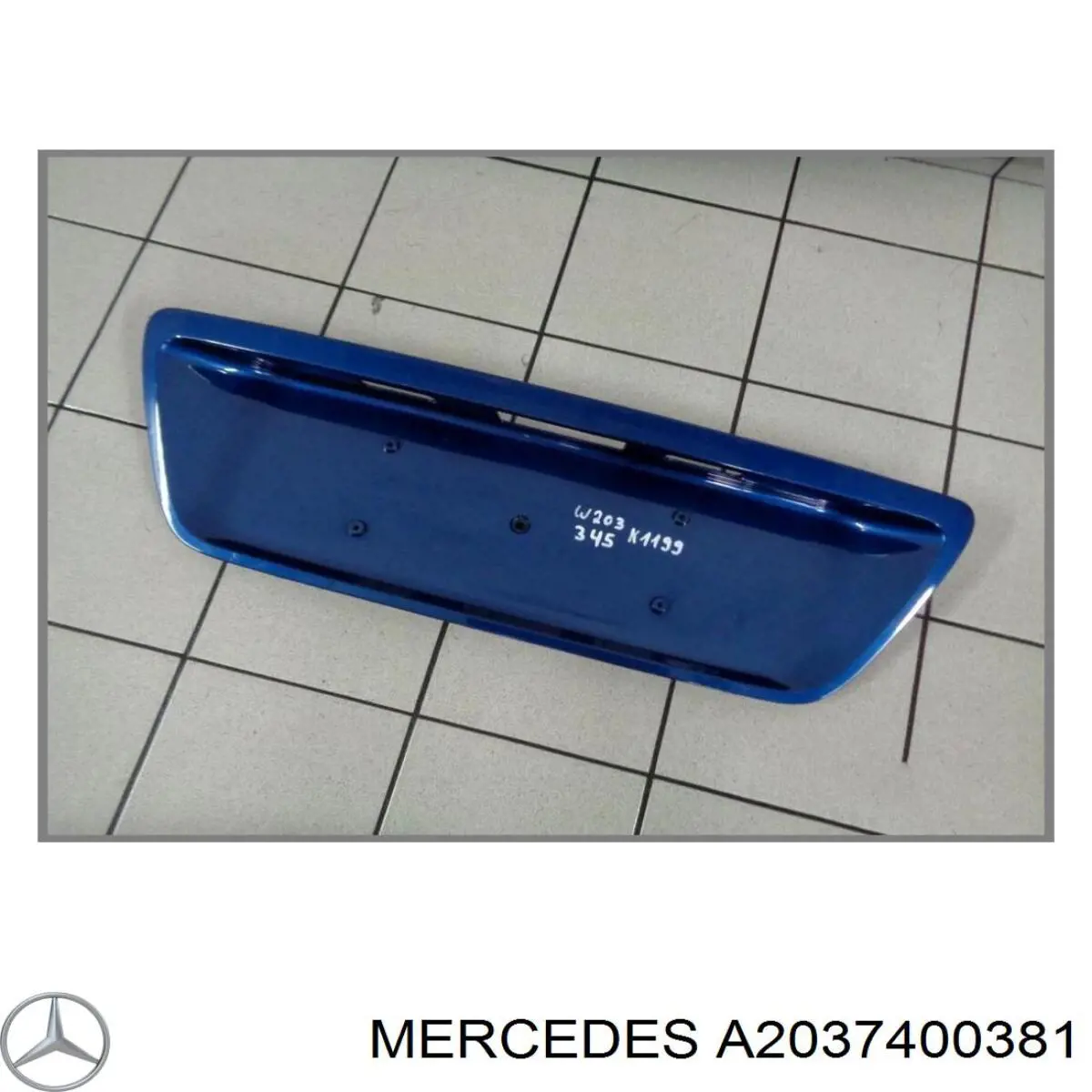  A2037400381 Mercedes