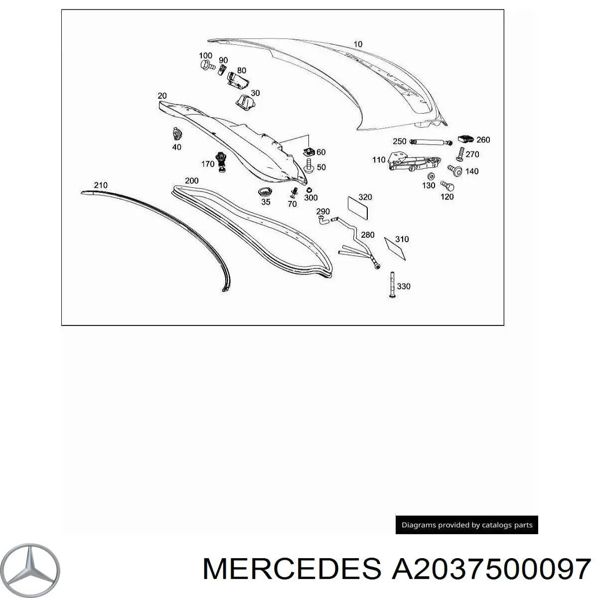 A2037500097 Mercedes 